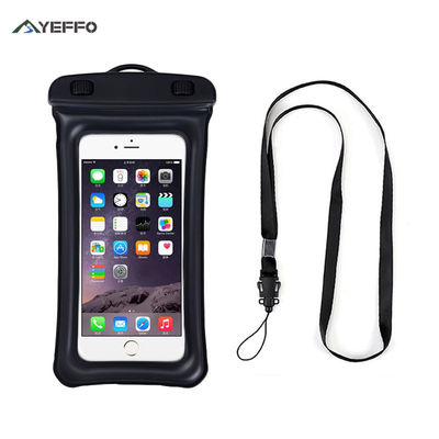 Sacchetto impermeabile di galleggiamento del telefono, sacchetto impermeabile del telefono cellulare dell'ABS del PVC
