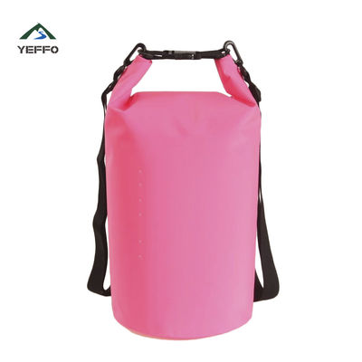 borsa asciutta leggera di campeggio della borsa 500D di 5L 10L 20L Ripstop della tela cerata impermeabile del PVC