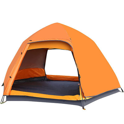 Tenda a cupola per famiglie da campeggio per 2-4 persone con borsa per il trasporto Installazione facile