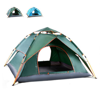 Tenda portatile della cupola di istante UV di protezione per il campeggio della persona 3-4