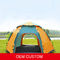 Tenda di campeggio automatica di doppio strato di apertura della cupola impermeabile persona anti 3 - 4 UV