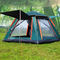 Tenda installata istantanea della famiglia di doppio strato di campeggio della protezione solare impermeabile parteggiata quattro della tenda