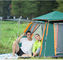 Vetroresina resistente tenda della persona di Pali 2 - 3 della tenda di campeggio di doppio strato dell'acqua