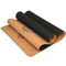 Non slitti Cork Yoga Pilates Mat Nature ha stampato la progettazione di legno della iuta