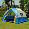 Tenda di campeggio impermeabile resistente UV d'argento d'apertura rapida 190T della tenda della spiaggia di pop-up della famiglia