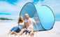 Persona facile di pop-up 1-2 della tenda della protezione solare della spiaggia di UPF 50+ antivento