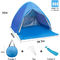 Camera da letto del riparo uno della spiaggia della tenda di pop-up di SPF 50+ della protezione solare per la stagione tre