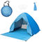 parasole UPF 50+ della tenda della spiaggia di pop-up del panno di 190T Oxford