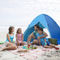 Pop-up automatico leggero della tenda UPF 50+ della protezione solare della spiaggia per 2-3 persone