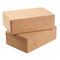 Anti inclinazione Cork Yoga Block leggero a prova d'umidità inodoro di 2 pacchetti