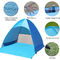 Riparo della spiaggia di Rod Easy Camp Pop Up della vetroresina della tenda della protezione solare della spiaggia del ODM di YEFFO