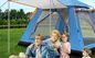 tenda leggera della spiaggia di pop-up 210T, tende di campeggio impermeabili della famiglia
