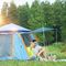 2-3 tende di pop-up impermeabili della famiglia della persona, tenda di pop-up di campeggio 10S con parasole