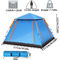 Porta d'escursione di campeggio all'aperto della tenda aperta automatica della cupola doppia con Carry Travel Bag