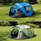 3-4 tenda di campeggio all'aperto della persona, tenda istantanea della cupola per l'escursione Backpacking di campeggio